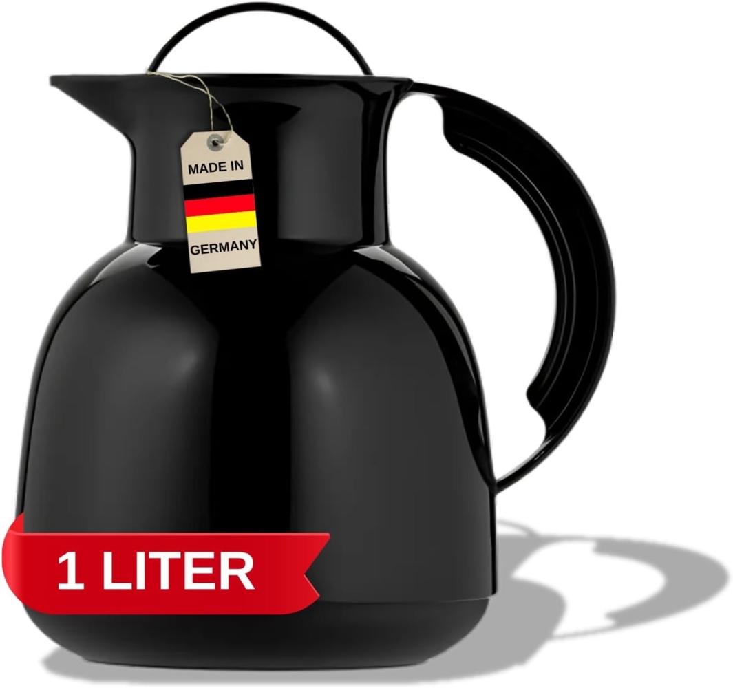 Helios Isolierkanne Renature 7954-333 98% RC Kunststoff 1l schwarz Bild 1