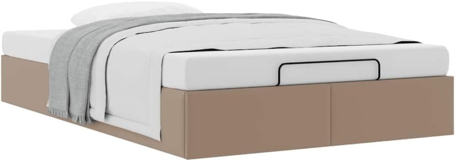 Ottoman-Bett ohne Matratze Cappucino 120x200 cm Kunstleder 3310798 Bild 1