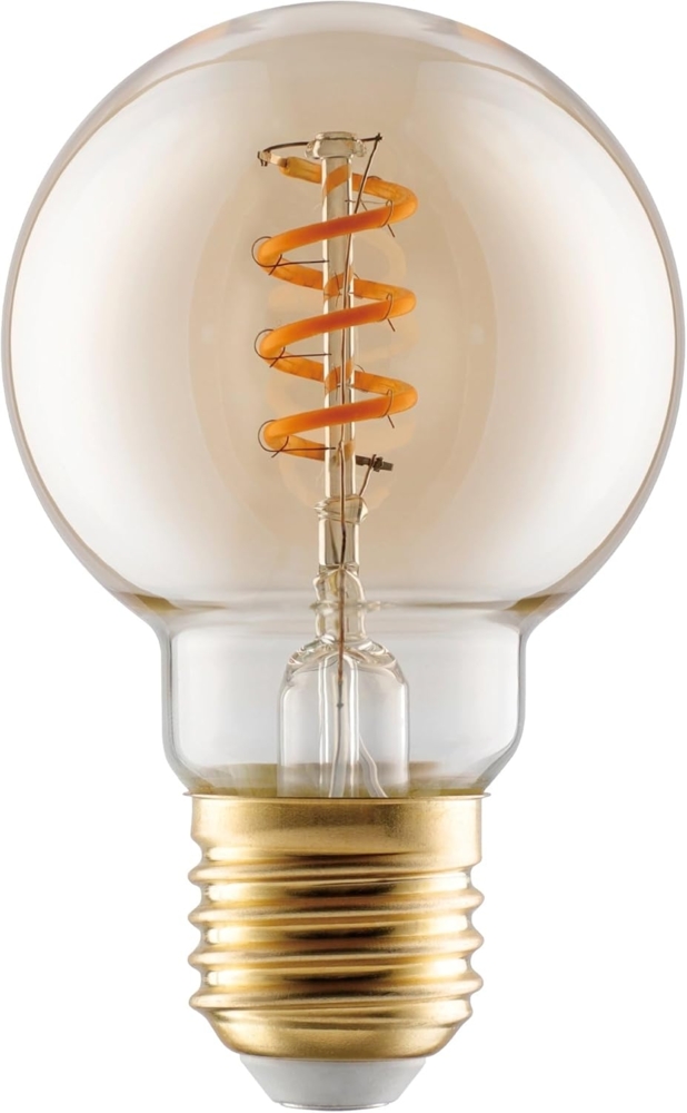 Eglo 110192 LED Filament Leuchtmittel E27 Decorative Spirale amber L:9. 5cm Ø:6cm dimmbar 2000K Bild 1