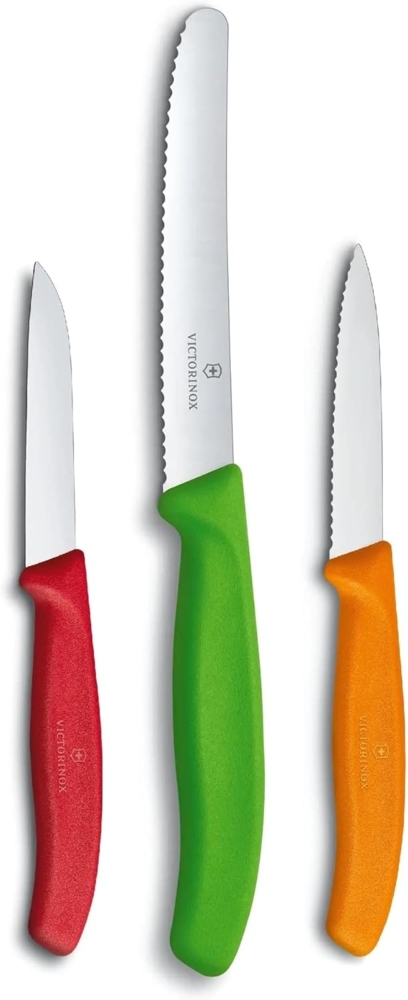VICTORINOX Messer-Set Swiss Classic 3-teilig 3fach sortiert Bild 1