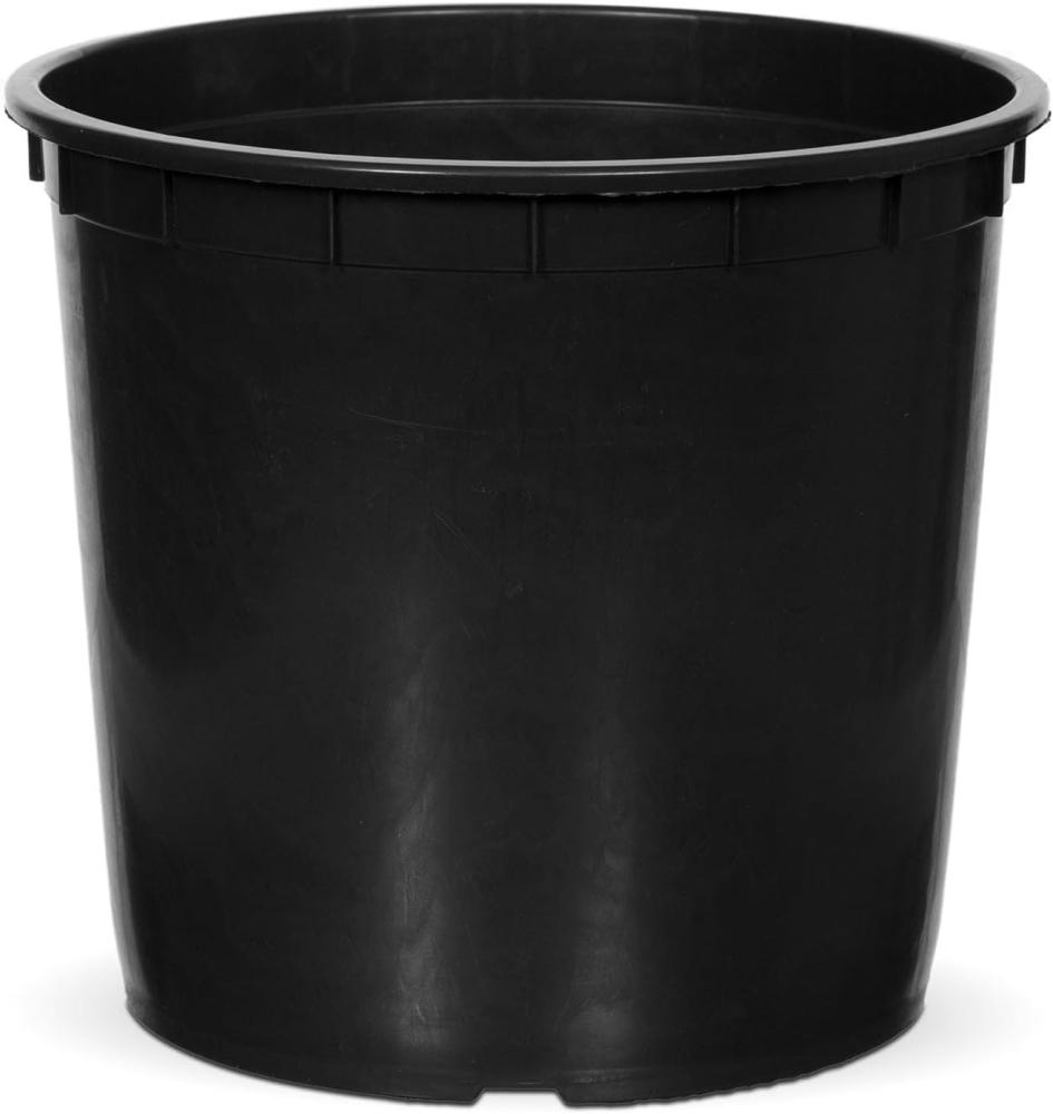 Kunststoffeinsatz rund, schwarz, ca. 29x35 cm Bild 1