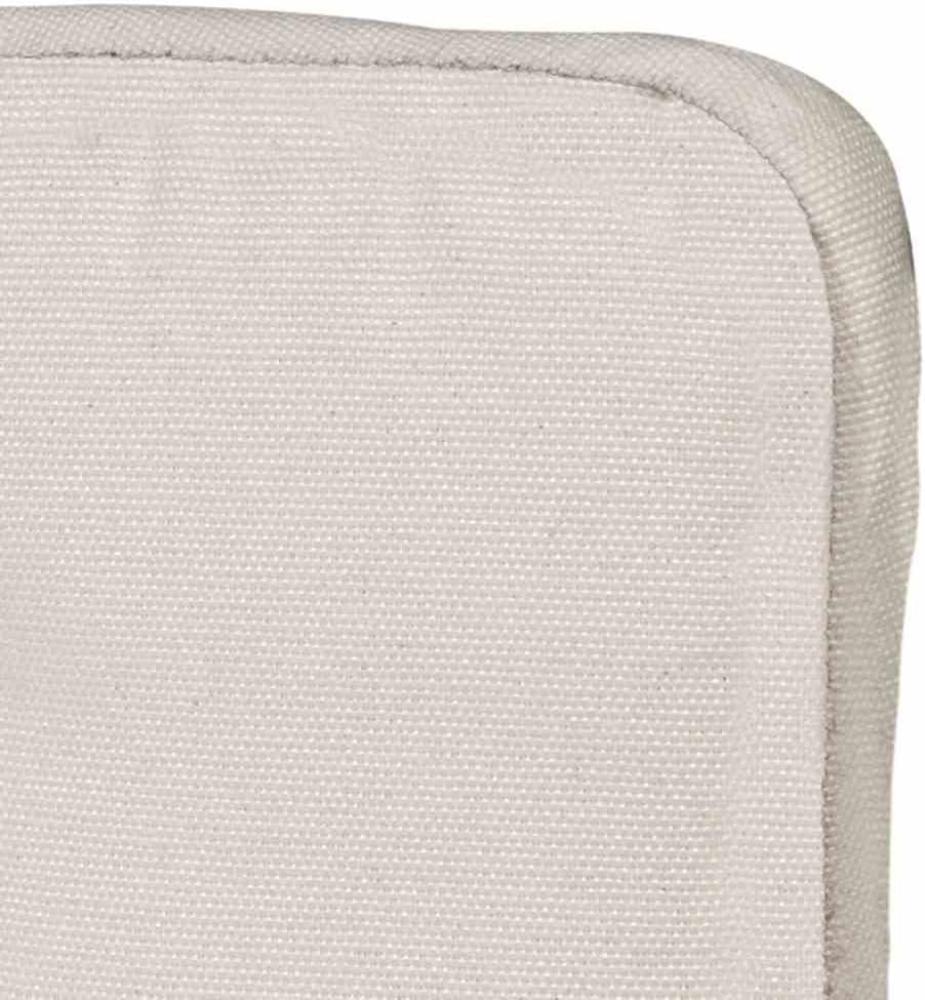 Romeo Liegenauflage Farbton natur | 75% Baumwolle/ 25% Polyester Bild 1