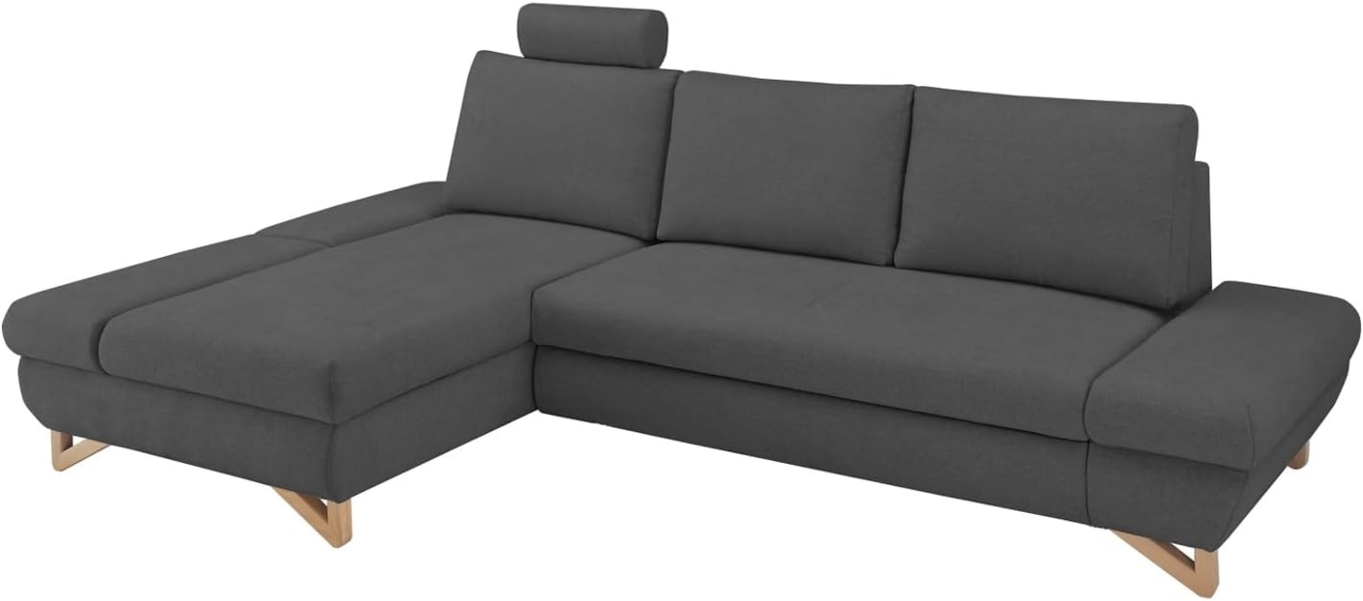 Ecksofa Skalm in grau 284 cm Bild 1