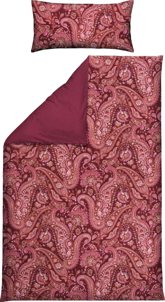 REDBEST Bettwäsche Bettwäsche, Mako-Satin, Satin Paisley Bild 1