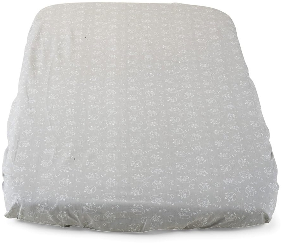 Chicco Kinderbettlaken Set 2 Stück N2M, Kinderbettlaken Set 2 Stück Next2Me, Fox Bild 1