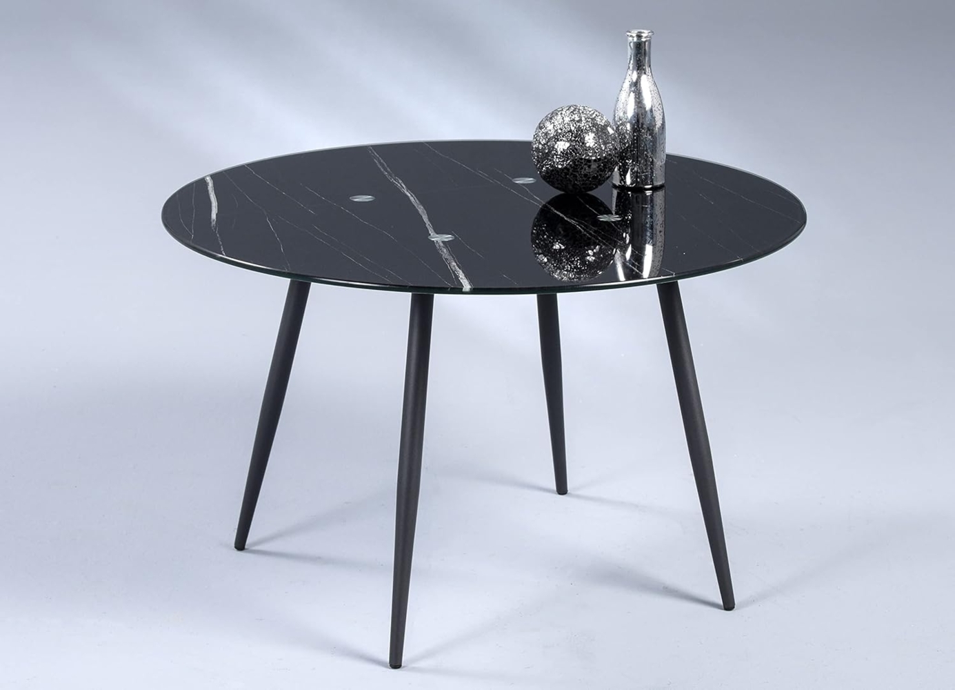 M2 Kollektion Couchtisch Merkur 2 in Marmoroptik, B/H/T = 75 x 45 x 75 cm Bild 1