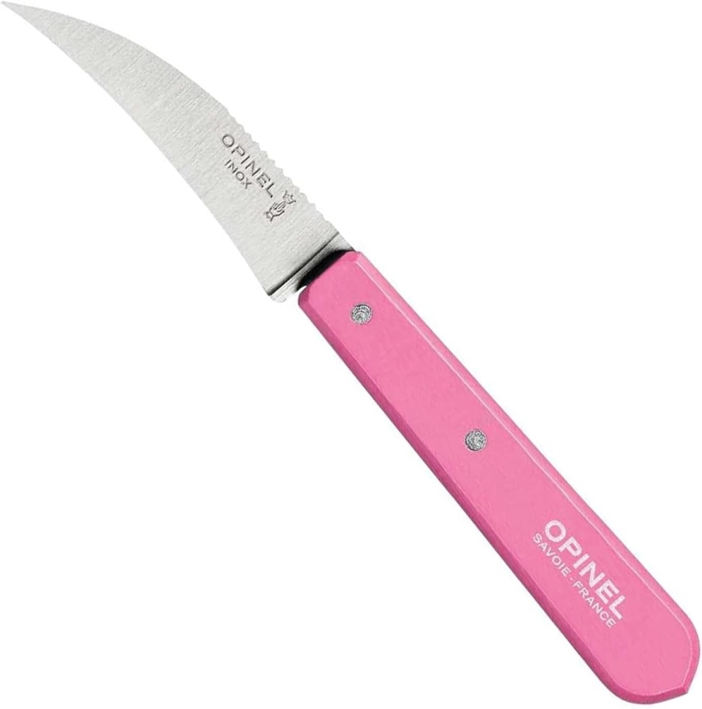 Opinel Küchenme. 114, rosa Kochmesser Bild 1