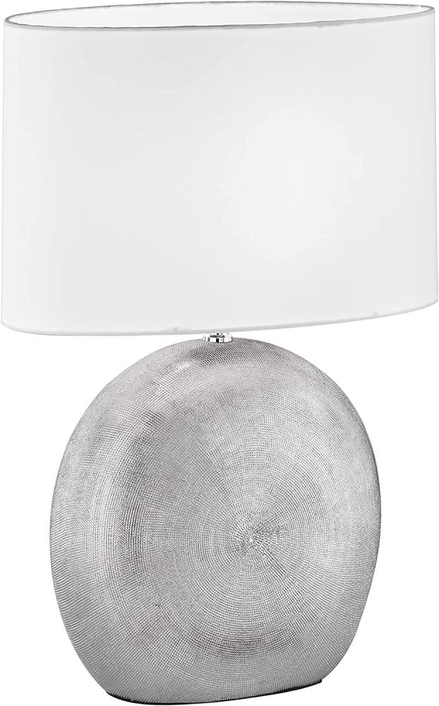 Wofi Tischlampe LEGEND silber E27 Bild 1