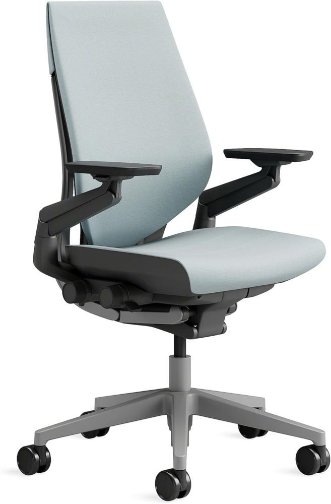 Steelcase Gesture Bürostuhl mit Bezug in Sturmhorizont, 66x62. 5x104 cm Bild 1
