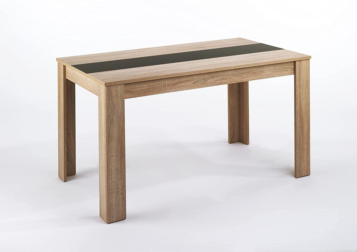 Homexperts 'NICO' Esstisch, Holzwerkstoff Spanplatte Sonoma Eiche, B 160 x H 75 x T 90 cm Bild 1