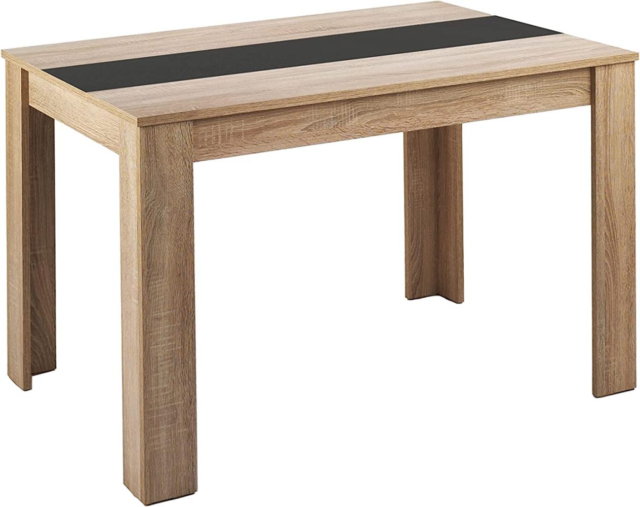 Homexperts 'NICO' Esstisch, Holzwerkstoff Spanplatte Sonoma Eiche, B 140 x H 75 x T 80 cm Bild 1