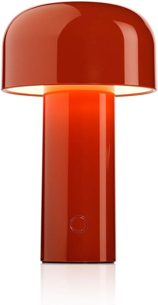 Flos Bellhop Battery, Polycarbonat, rot, 12,5x21 cm Bild 1