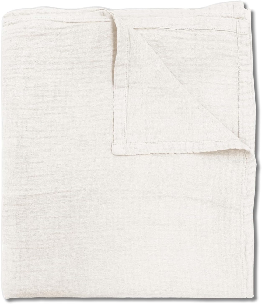 Sleezzz® Musselin Decke natur 150 x 200 cm Bild 1