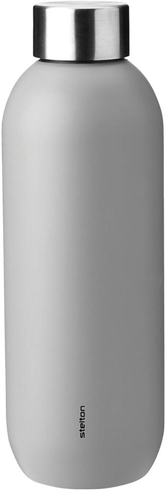 Stelton Keep Cool Thermoflasche 0,6l light grey Trinkflaschen Bild 1