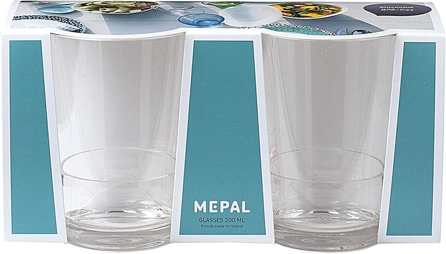 Mepal set glas flow 200 ml 2 stück 106081253100 Bild 1