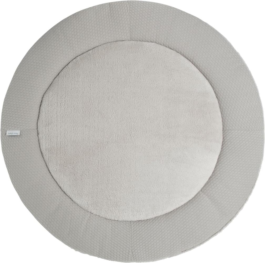 Baby´s Only Laufgittereinlage Sky urban taupe - Ø95 cm Ø95 cm Grau Bild 1