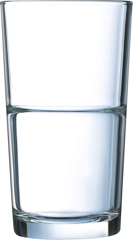 Gläserset Arcoroc Stack Up 6 Stück Durchsichtig Glas (29 Cl) Bild 1