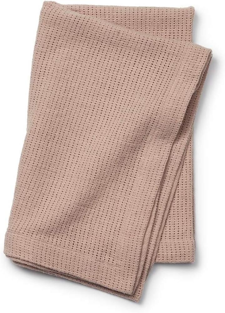 Elodie Details Cellular Gestrickte Decke Powder Pink Rosa Bild 1