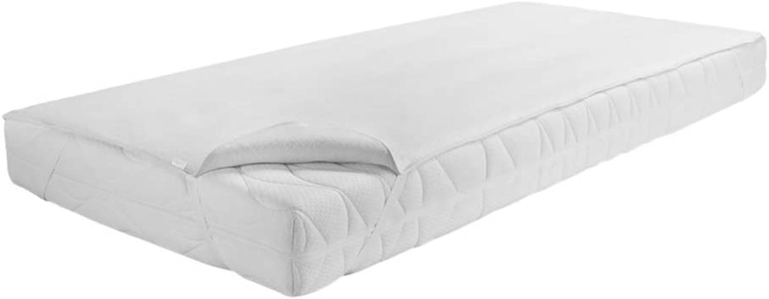 Dormisette Premium Matratzenauflage 'Q70' wasserdicht und atmungsaktiv 70 x 140 cm, Baumwolle/Reinweiß Bild 1