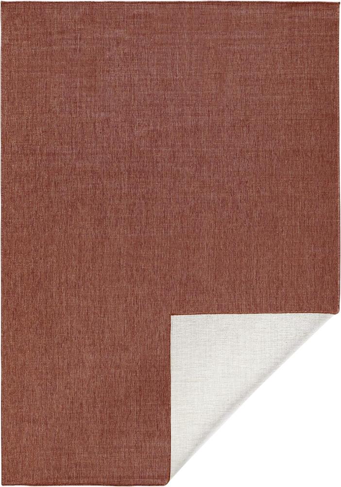 In- & Outdoor Wendeteppich Uni Miami Terra Creme - 160x230x0,5cm Bild 1