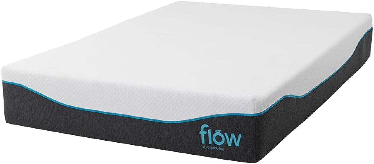 Cecotec Flow ViscoLuxe Fresh and Clean 7900 90x190 Matratze, Memory Foam, Weiss, 90x190 cm Bild 1