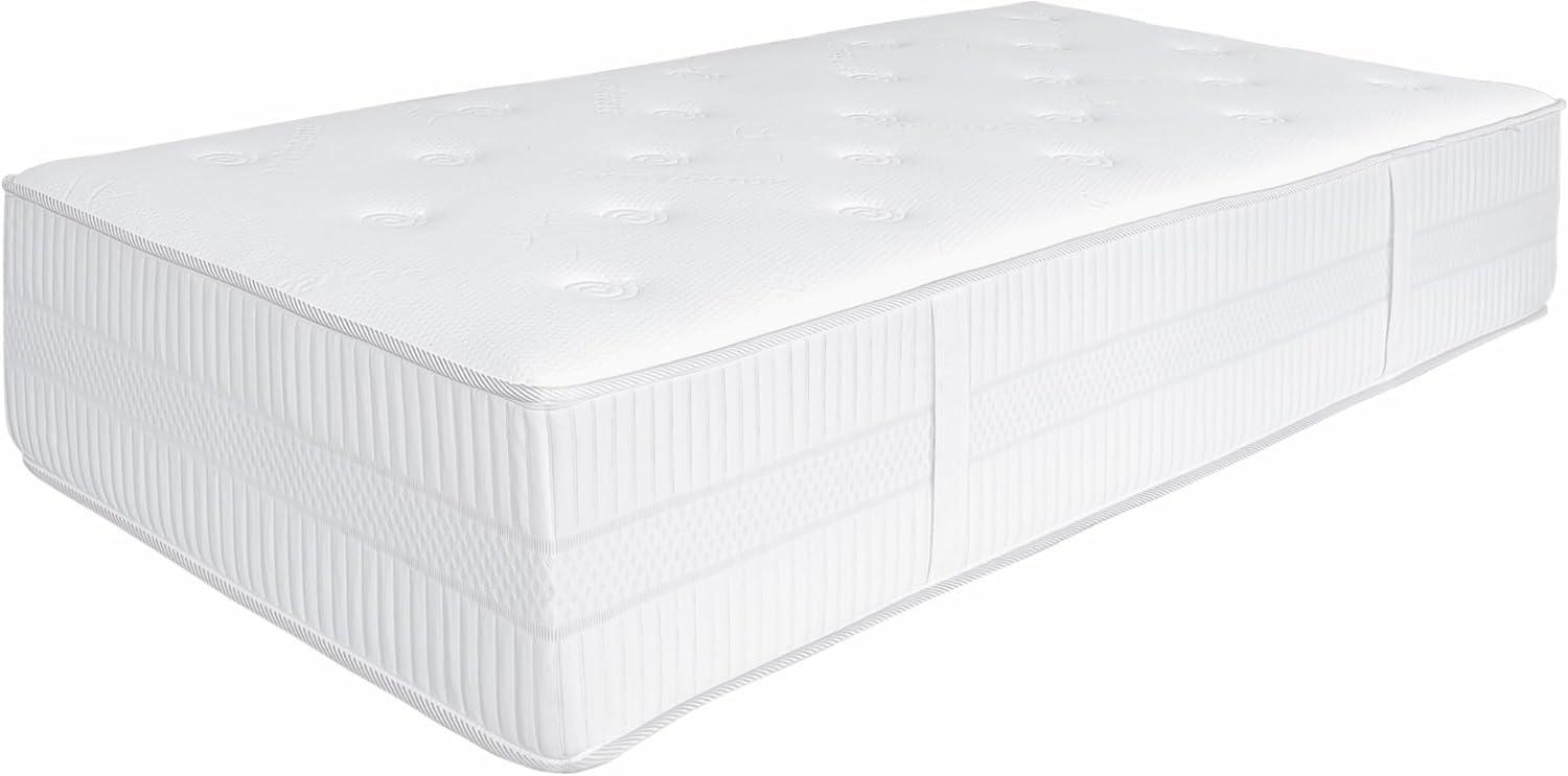 Matratzen Perfekt Boxspringmatratze TERRA MED BOX², 90x200 cm, Härtegrad H3, 33cm hoch Doppelfederkernmatratze Bild 1