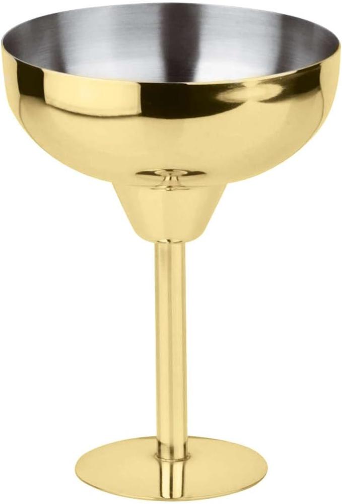 Paderno Bar Utensils Margarita/Cocktailglas gold 0,22 l Bild 1