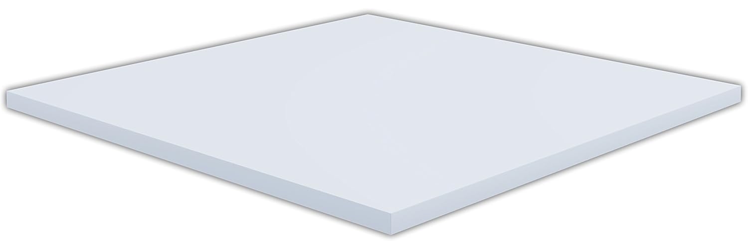VCM Schreibtisch Tischplatte Masola 911084 Weiß H. 2 x B. 50 x T. 50 cm Bild 1