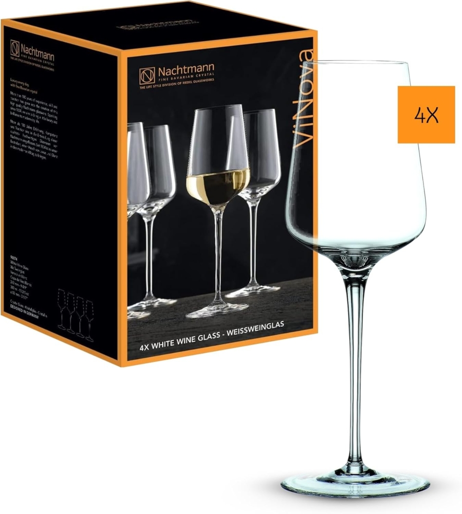 Nachtmann ViNova Weißweinglas 380 ml 4er Set Bild 1