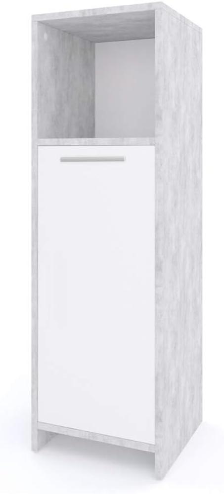 Vicco Badschrank Kiko Midischrank Badezimmerschrank Badmöbel Bad Beton Bild 1