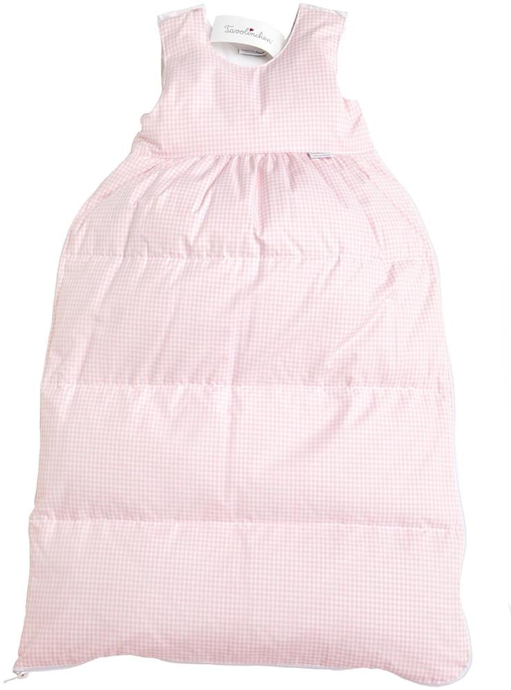 Tavolinchen Babyschlafsack Daunenschlafsack "TwistKaro" Kinderschlafsack - rose - 130cm Bild 1