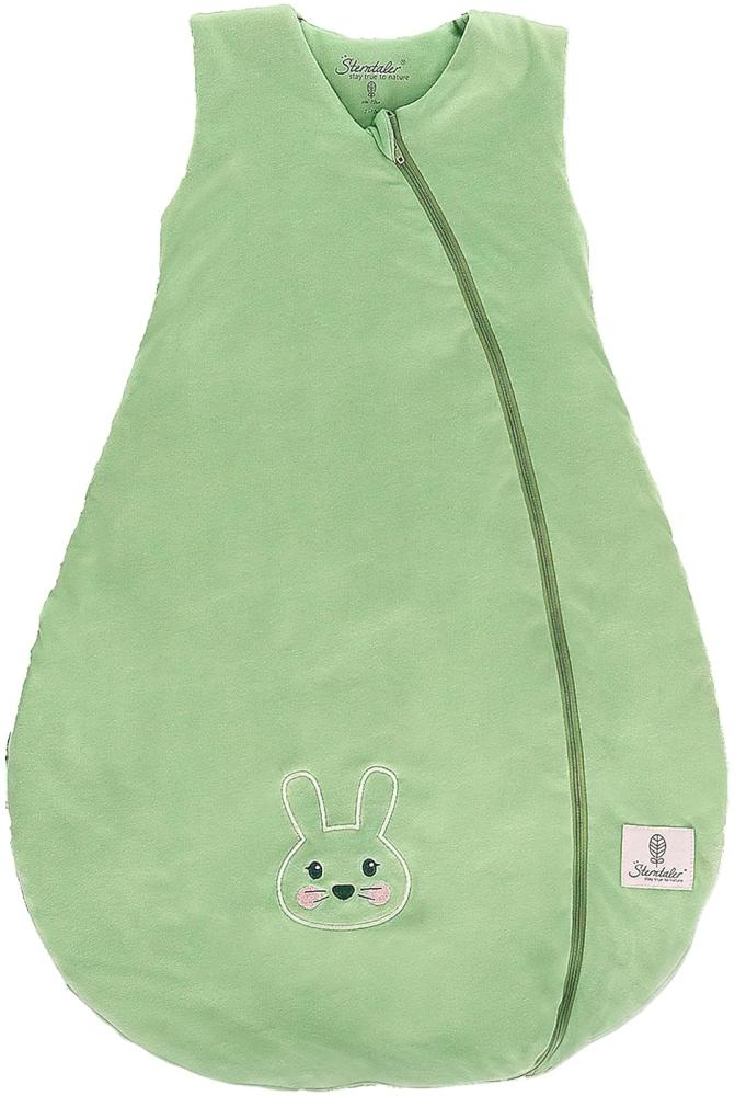 Sterntaler Baby Unisex Schlafsack Baby Ganzesjahres-Schlafsack Kinni - Babyschlafsack, Pucksack Baby, mit Hasenmotiv - Recycelt - 90cm Bild 1