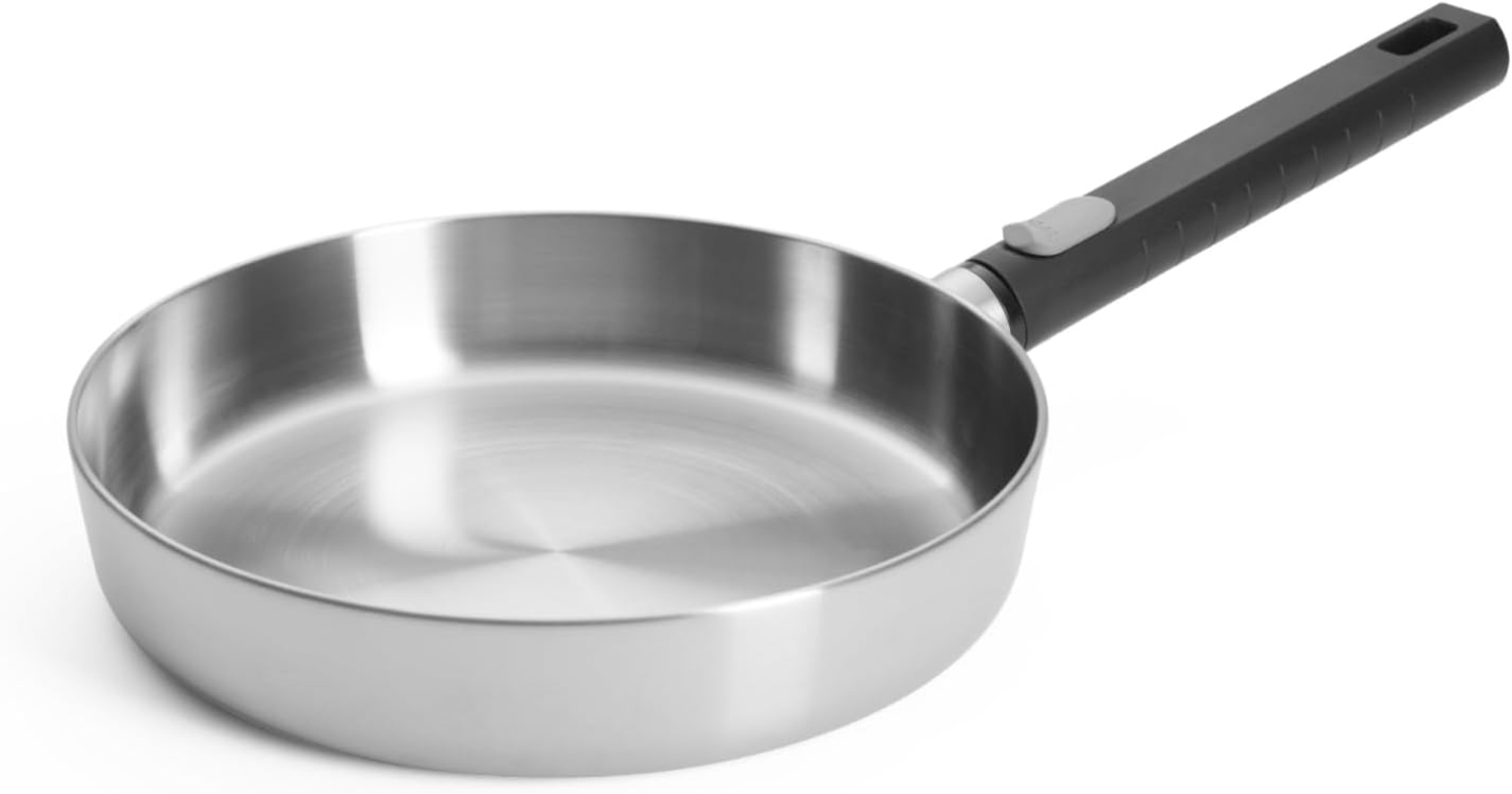Woll Logic Steel Bratpfanne, Ø 24 cm, 5 cm hoch abnehmbarer Stiel Bild 1