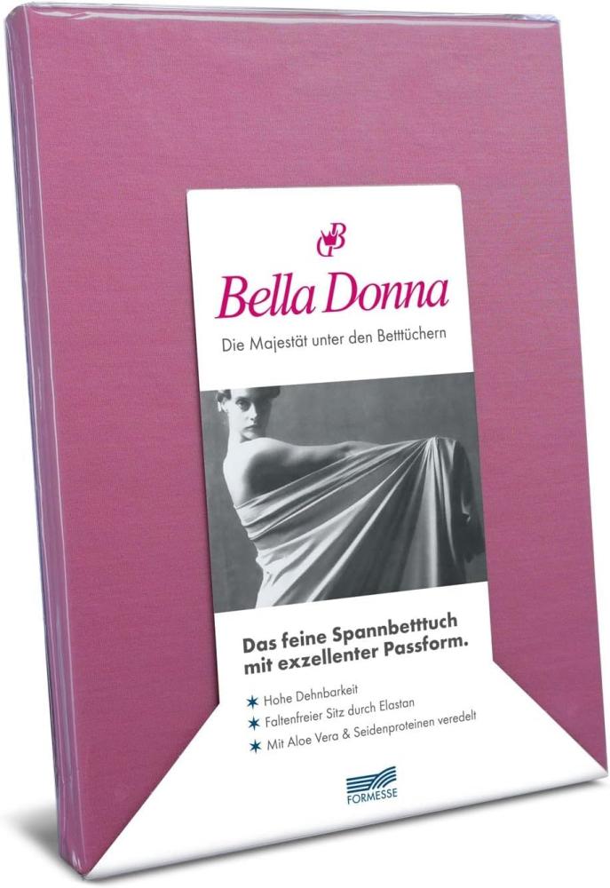 Formesse Bella-Donna Jersey Spannbettlaken|180x200 - 200x220 cm| fuchsia Bild 1