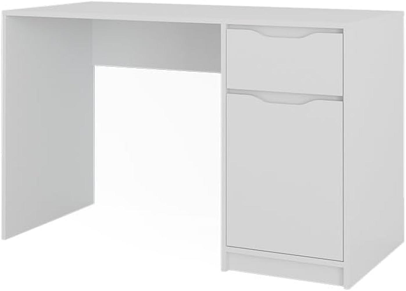 Vicco Schreibtisch Ruben 120 x 55 cm mit Schublade Bild 1