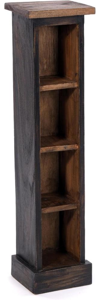 DESIGN DELIGHTS CD-Regal HOLZ CD REGAL "CD TOWER", 76cm(H), Holzregal, CD Rack mit 4 Fächern Bild 1