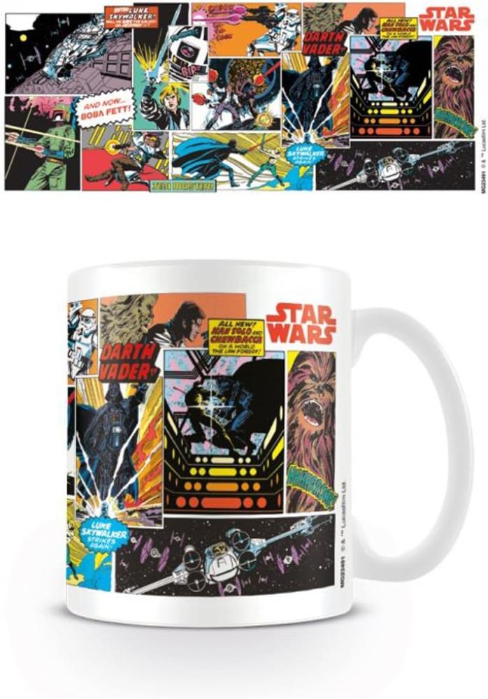 empireposter Star Wars Comic Panels Keramik Tasse Größe Ø8,5 H9,5cm Bild 1