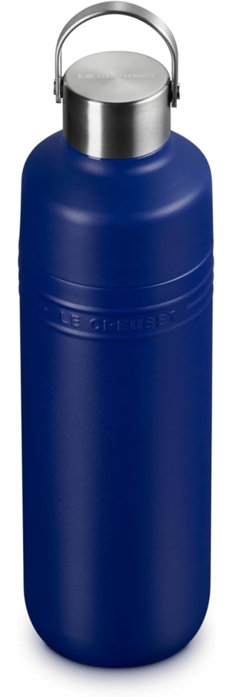 Le Creuset Trinkflasche 1L Azure Edelstahl Bild 1