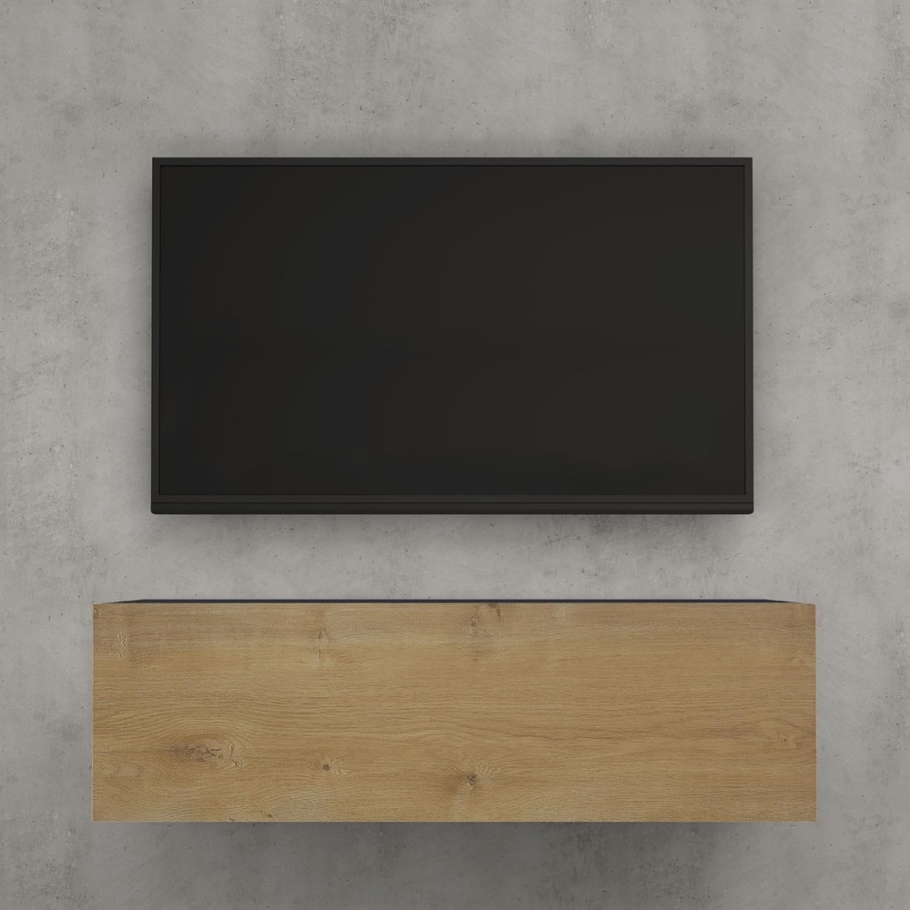 doporro Lowboard TV Schrank Wohnzimmer Fernsehtisch TV-Tisch Modern TV-Lowboard F02 Bild 1