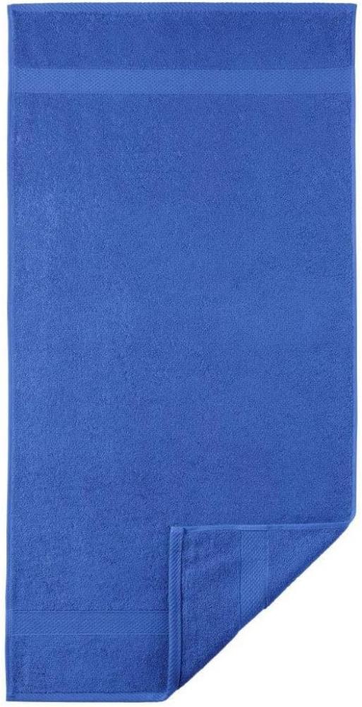 Diamant Duschtuch 70x140cm blau 450g/m² 100% Baumwolle Bild 1