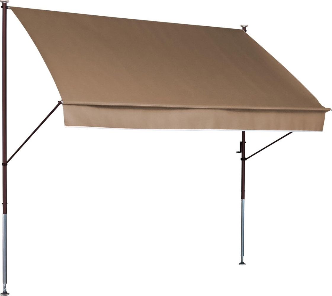 Klemmmarkise Style 350 cm Style taupe Bild 1
