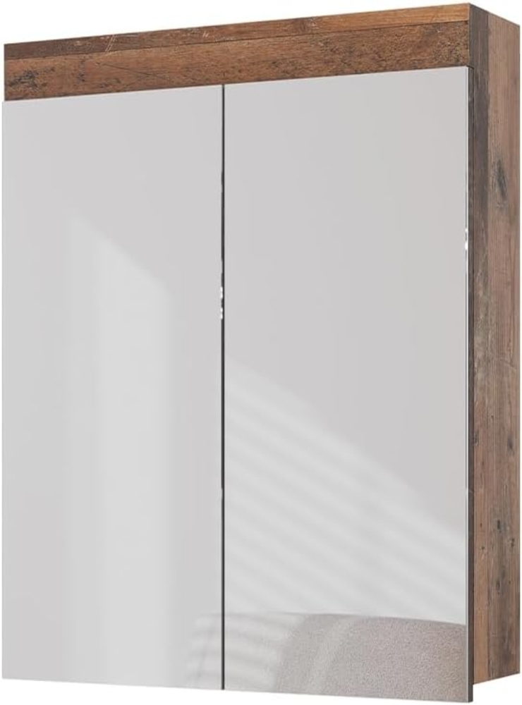 Badspiegelschrank Luna Oldstyle 60 x 77 cm Vicco Bild 1