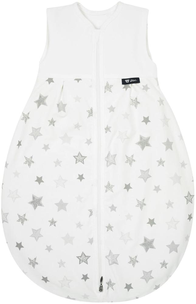 Alvi Mäxchen Sommer Schlafsack light Exklusiv, Silver Stars Silbergrau, 70 Bild 1