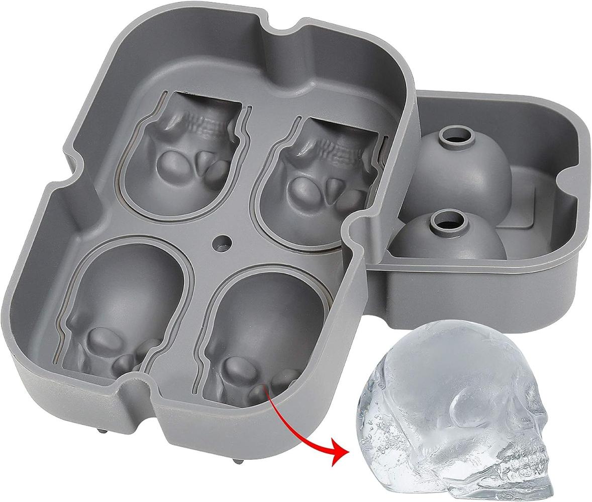 Cilio - Silikon Eiswürfelform CRANIO Schädel Totenkopf 150858 Bild 1