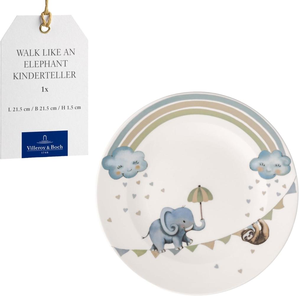 Villeroy & Boch Kinderteller Boho Kids Walk like an Elephant Bild 1