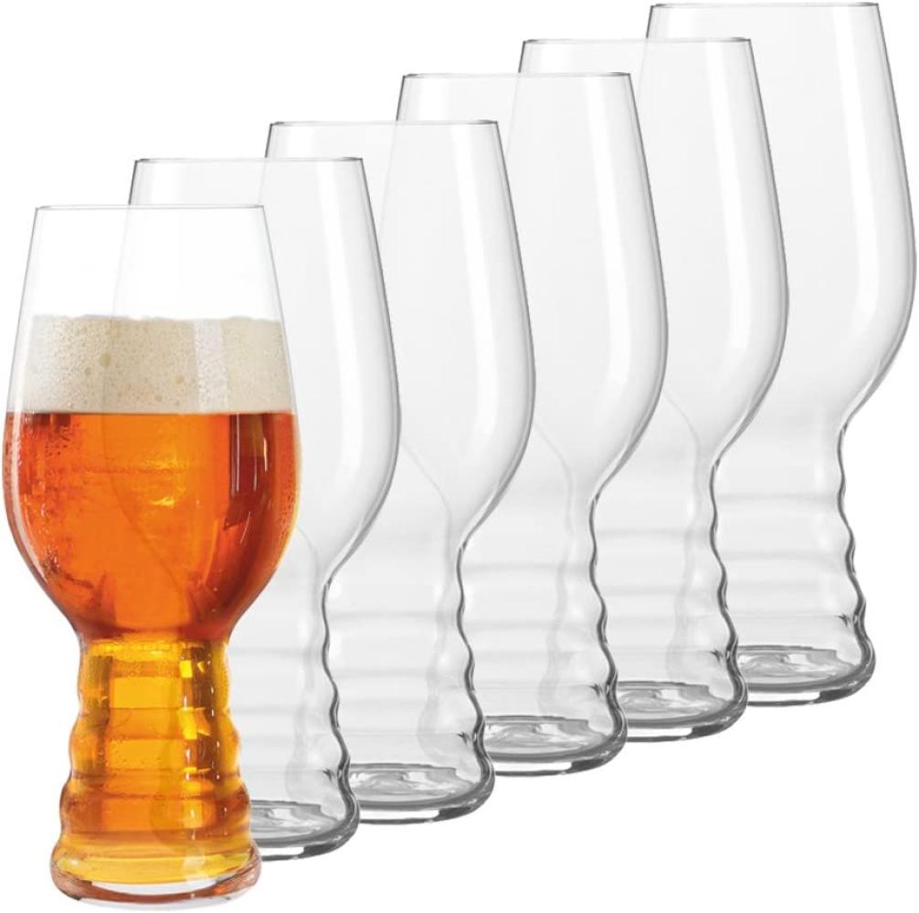 Spiegelau Beer Classics Indian Pale Ale Sixpack, 6er Set, Glas, Bierglas, Bier, Kristallglas, 540 ml, 4991782 Bild 1