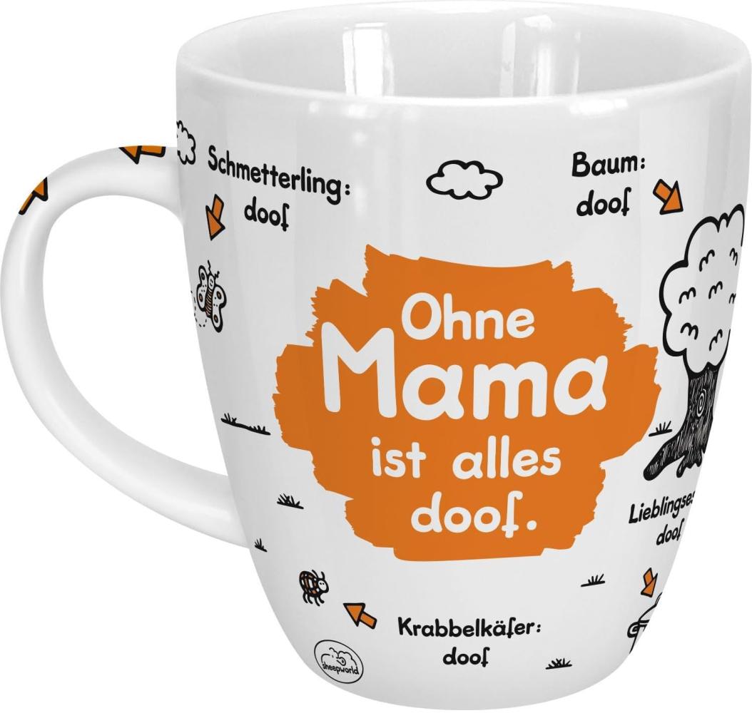 Sheepworld Tasse Sheepworld - Tasse "Ohne. ist alles doof" 0,5l ODIAD Geschenk Bild 1