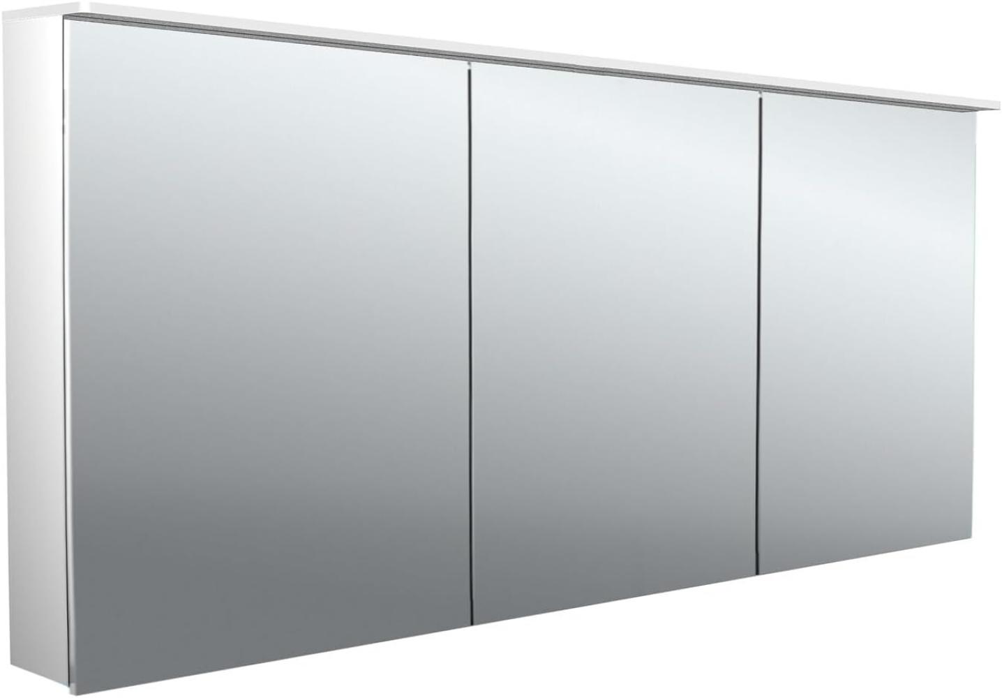 Emco pure 2 Design LED Lichtspiegelschrank mit Lichtsegel, 3 Türen, 1600 x 711 x 153 mm, 979705407 - 979705407 Bild 1