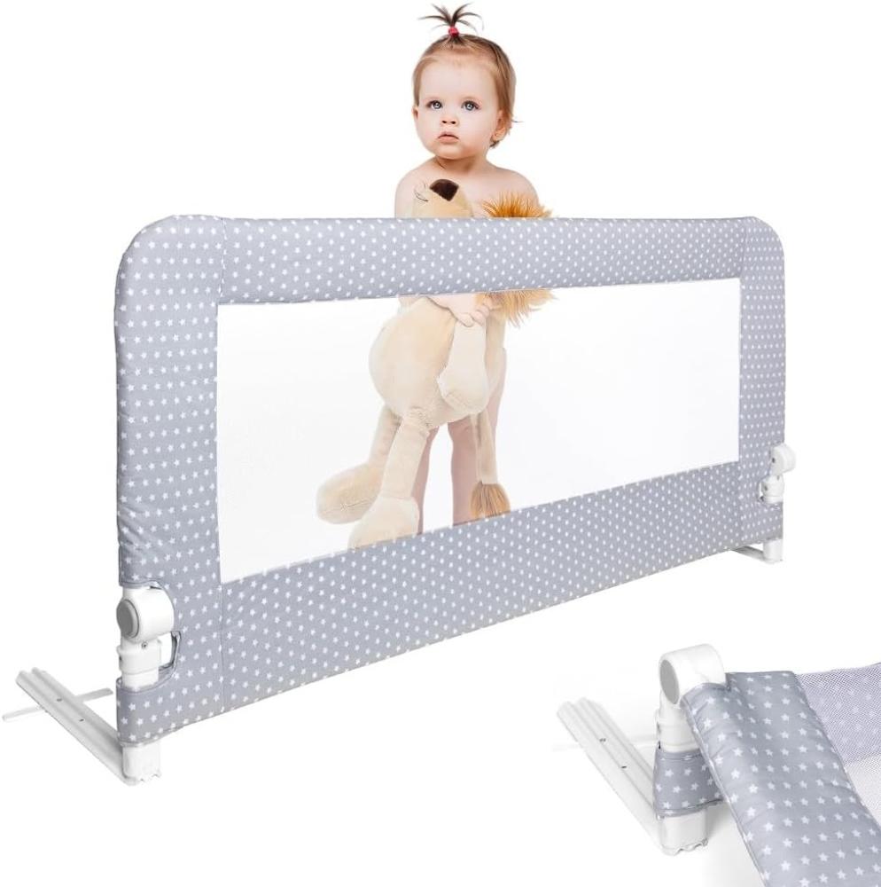 Interbaby Fallschutzgeländer für Kinderbetten, 150 cm, Starry Night, 3000 g, AZBR006 Bild 1