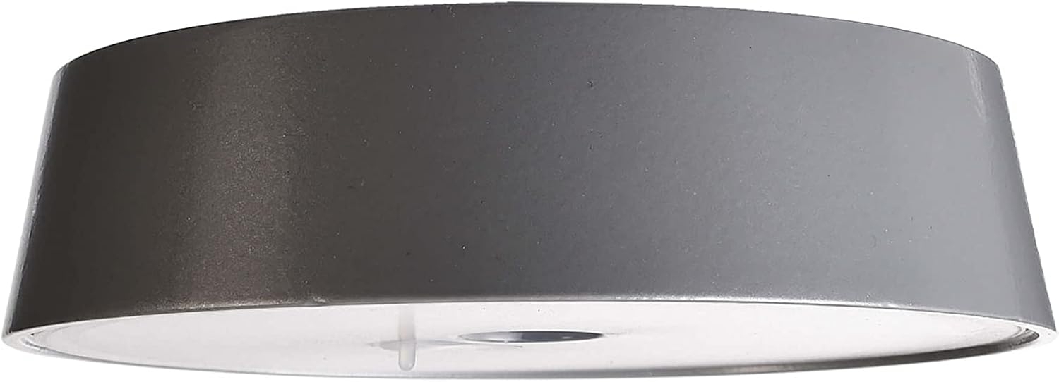 Kopf Magnetleuchte Miram Grau Tischleuchte IP54 Grau Bild 1